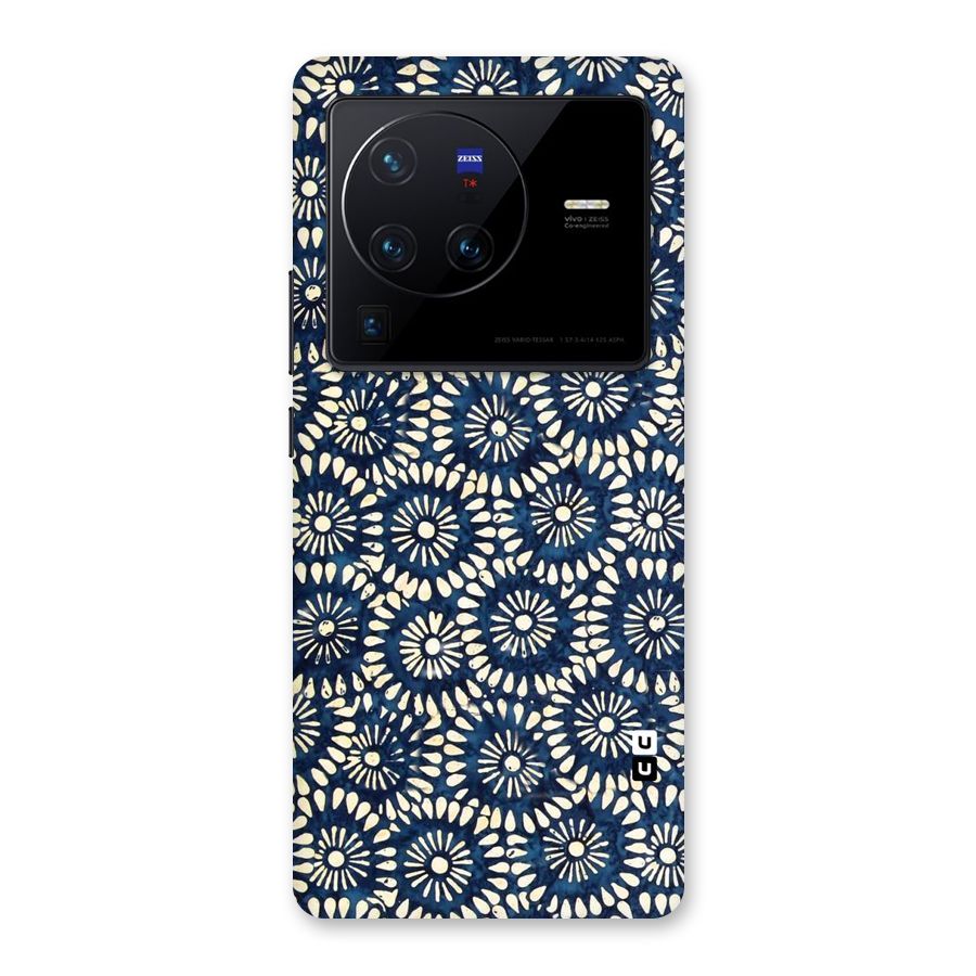 Pretty Circles Back Case for Vivo X80 Pro