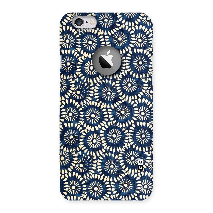 Pretty Circles Back Case for iPhone 6 Logo Cut