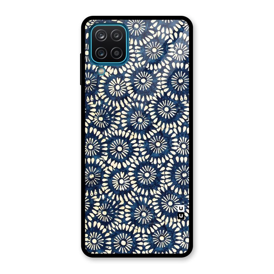 Pretty Circles Glass Back Case for Galaxy A12