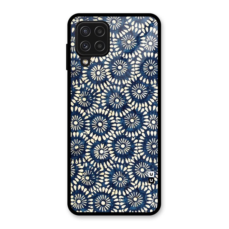 Pretty Circles Glass Back Case for Galaxy A22 4G