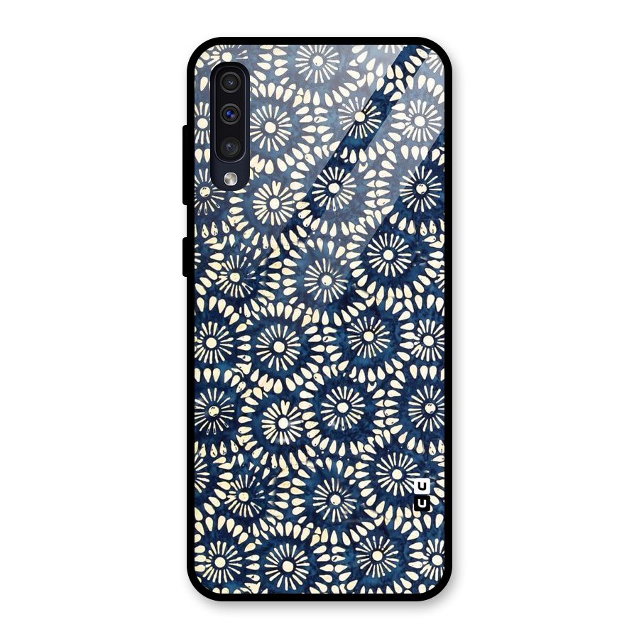 Pretty Circles Glass Back Case for Galaxy A50