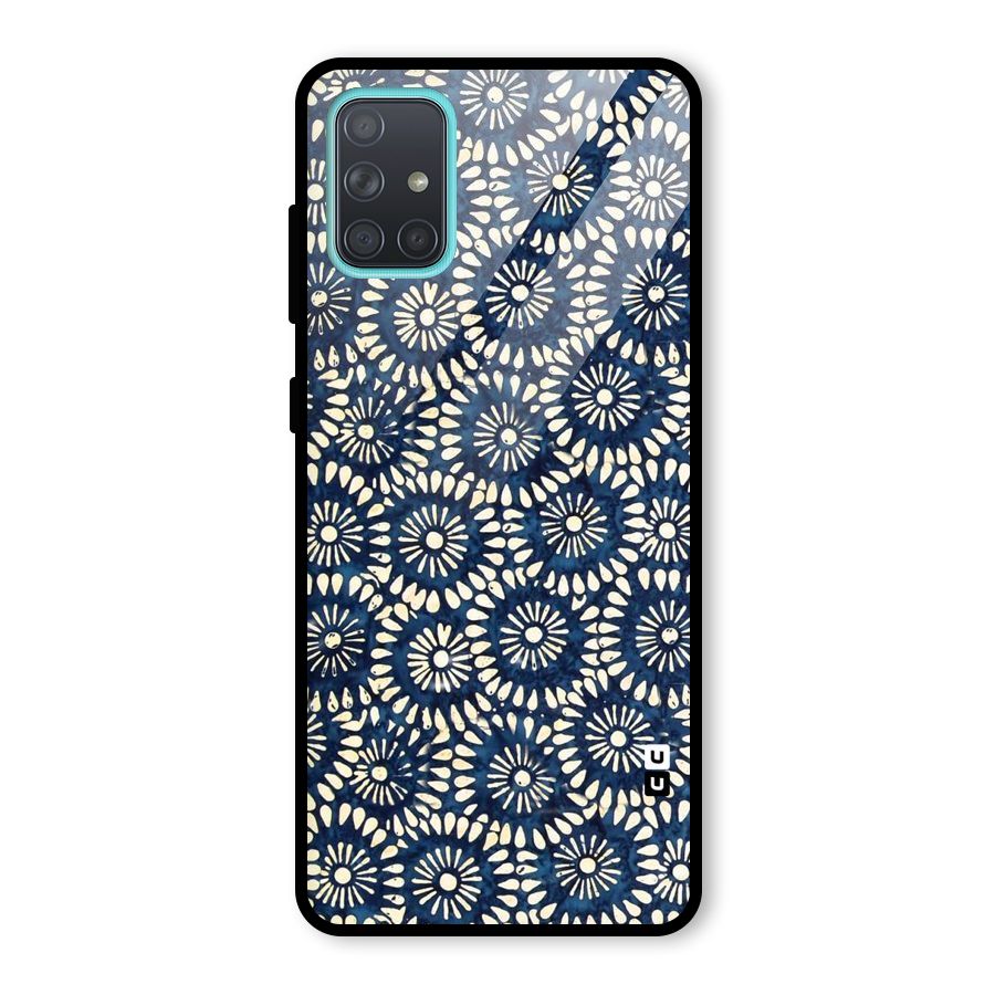 Pretty Circles Glass Back Case for Galaxy A71