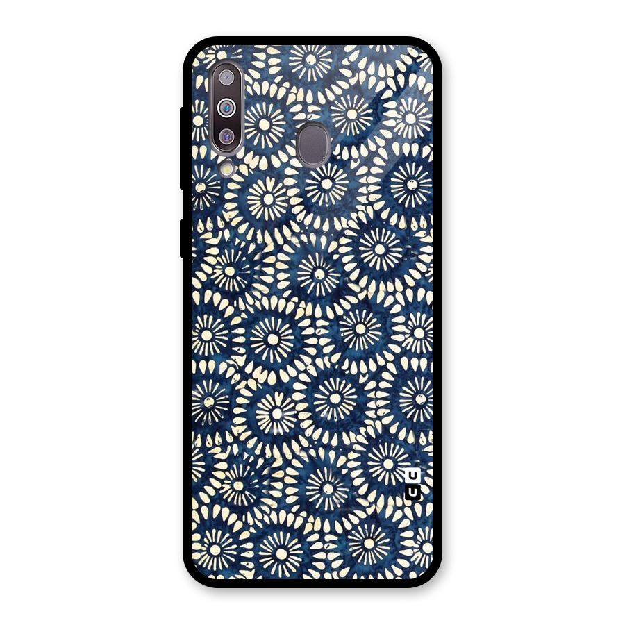 Pretty Circles Glass Back Case for Galaxy M30