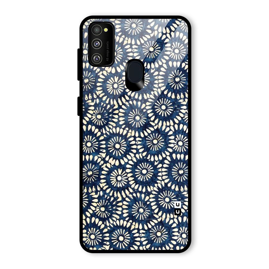Pretty Circles Glass Back Case for Galaxy M30s