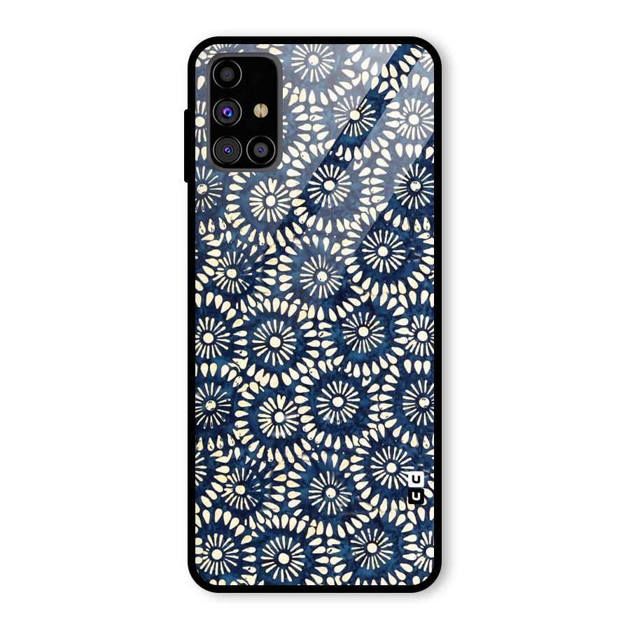Pretty Circles Glass Back Case for Galaxy M31s