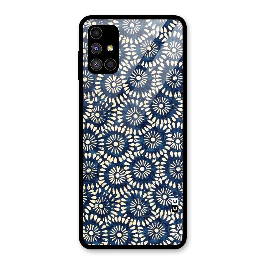 Pretty Circles Glass Back Case for Galaxy M51
