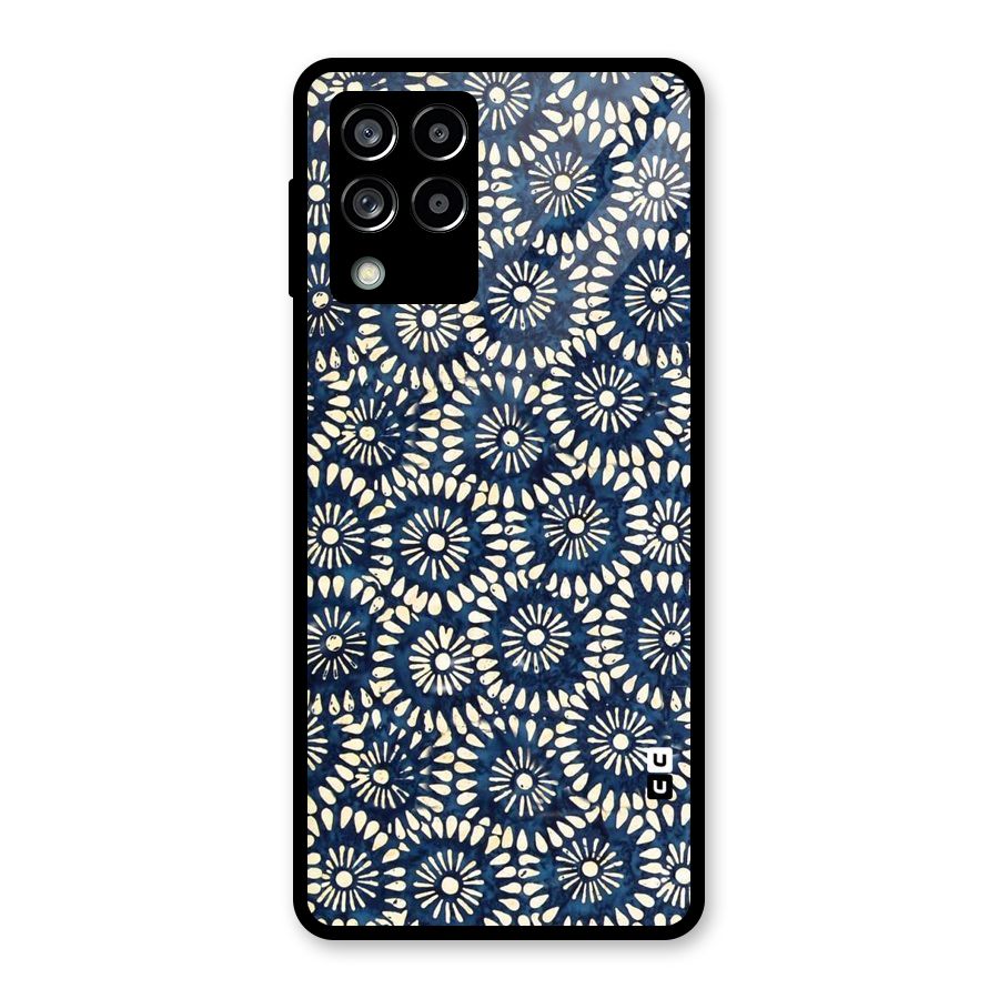Pretty Circles Glass Back Case for Galaxy M53 5G