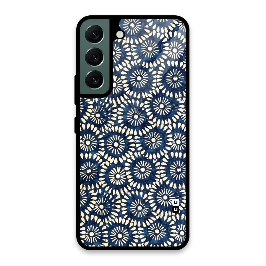 Pretty Circles Glass Back Case for Galaxy S22 5G