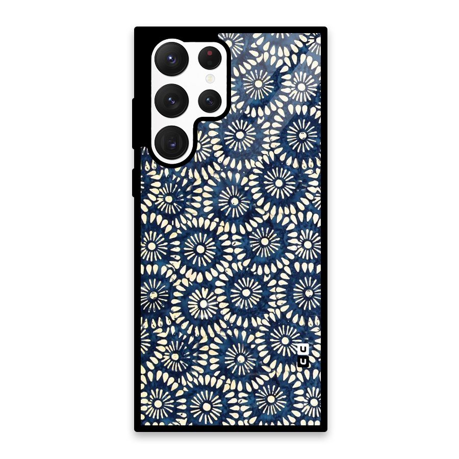 Pretty Circles Glass Back Case for Galaxy S22 Ultra 5G