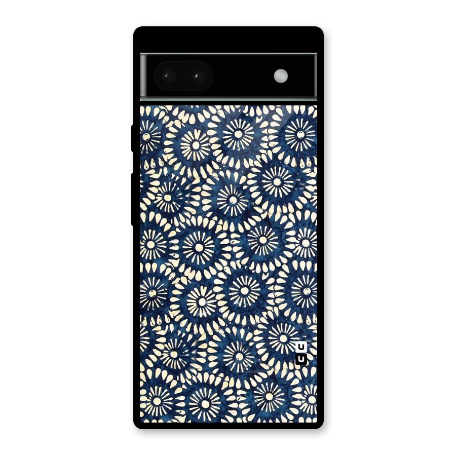 Pretty Circles Glass Back Case for Google Pixel 6a