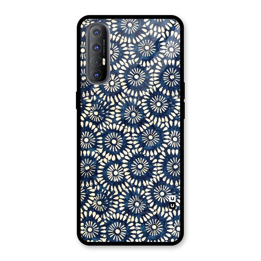 Pretty Circles Glass Back Case for Oppo Reno3 Pro