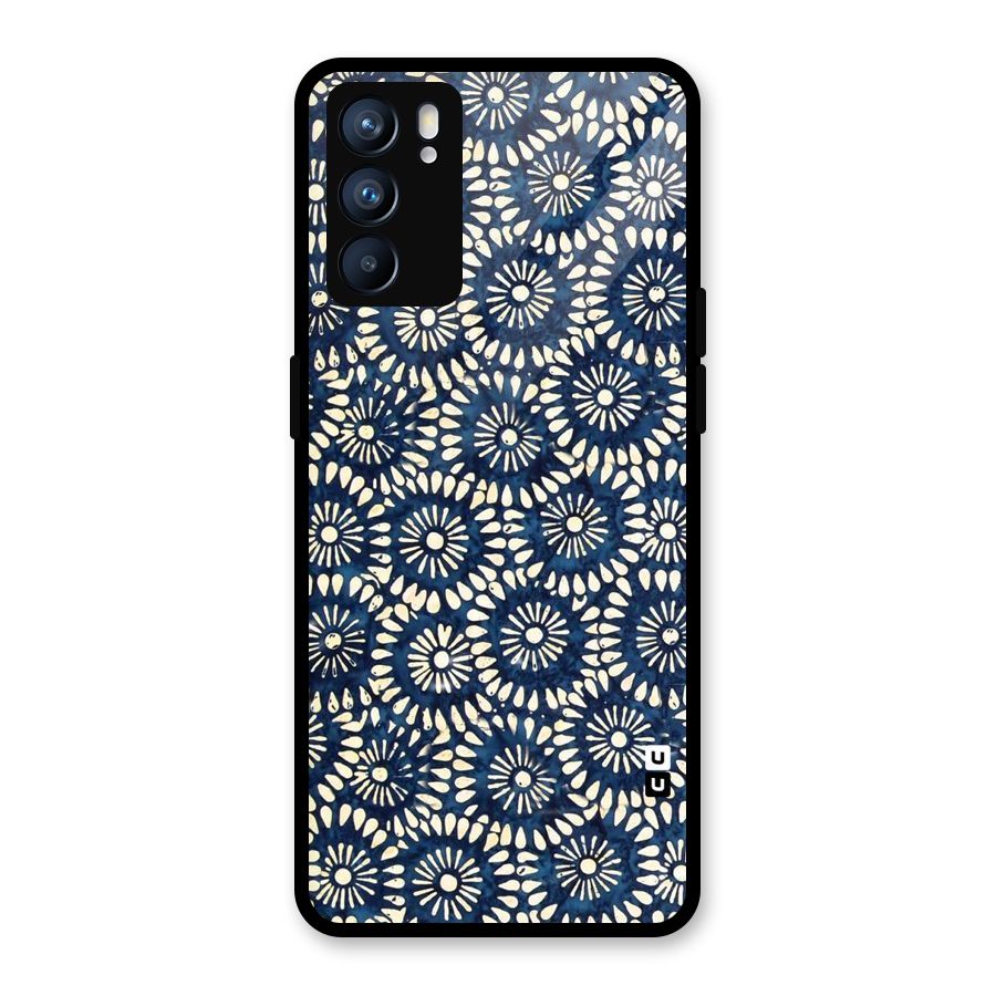 Pretty Circles Glass Back Case for Oppo Reno6 5G