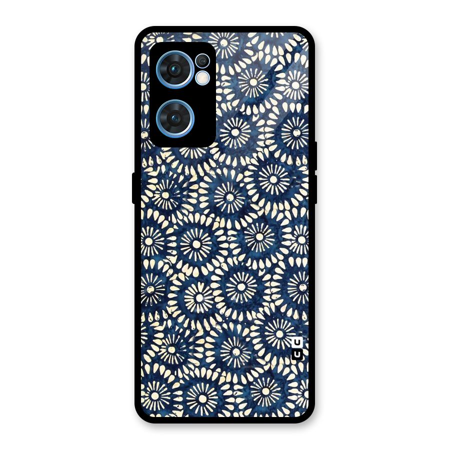 Pretty Circles Glass Back Case for Oppo Reno7 5G