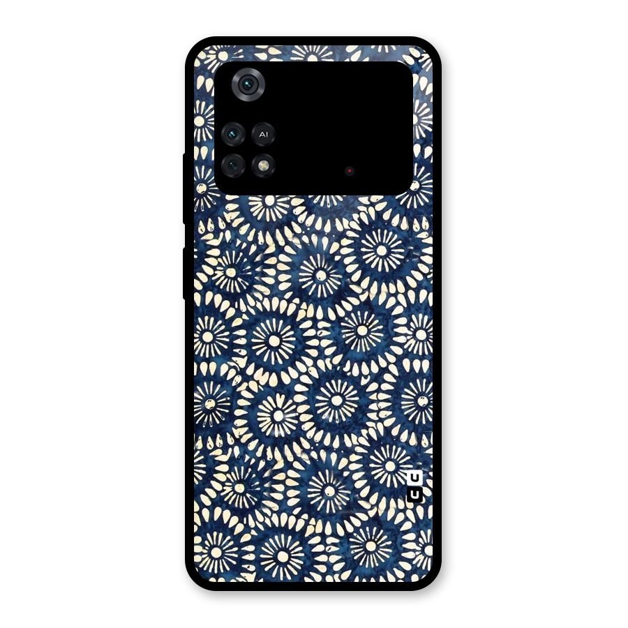 Pretty Circles Glass Back Case for Poco M4 Pro 4G