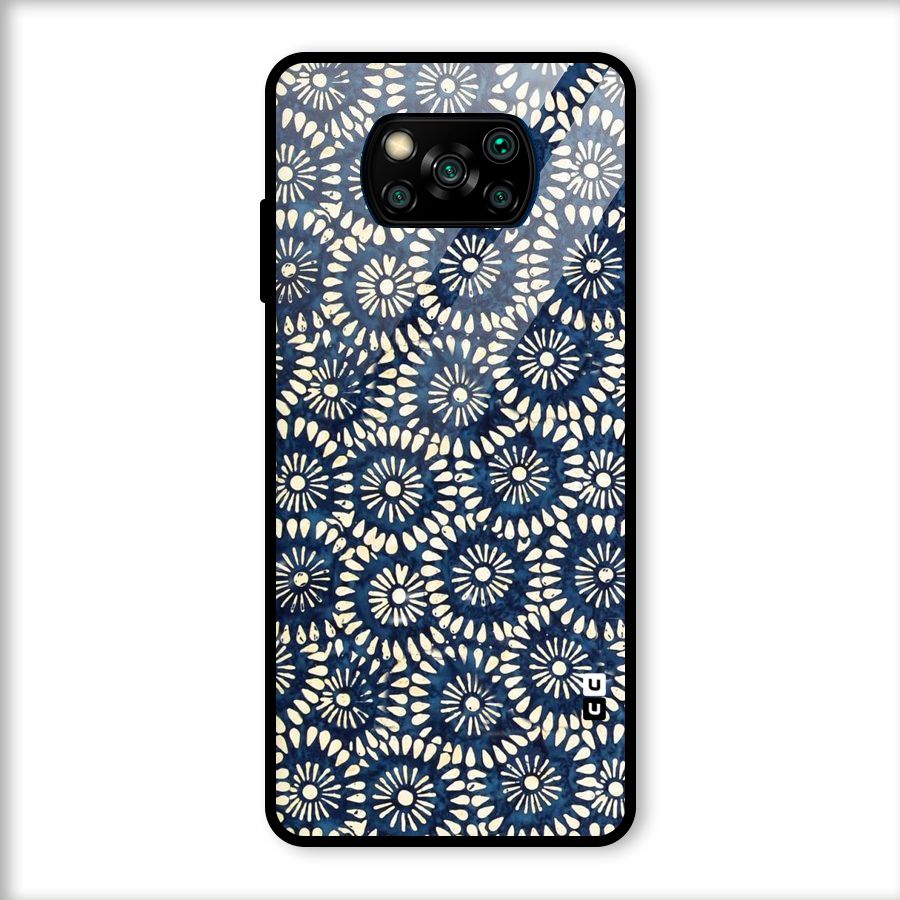 Pretty Circles Glass Back Case for Poco X3