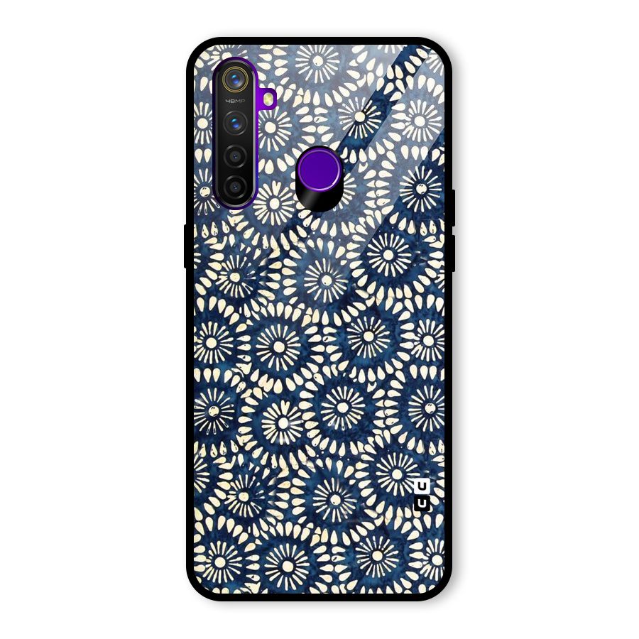 Pretty Circles Glass Back Case for Realme 5 Pro