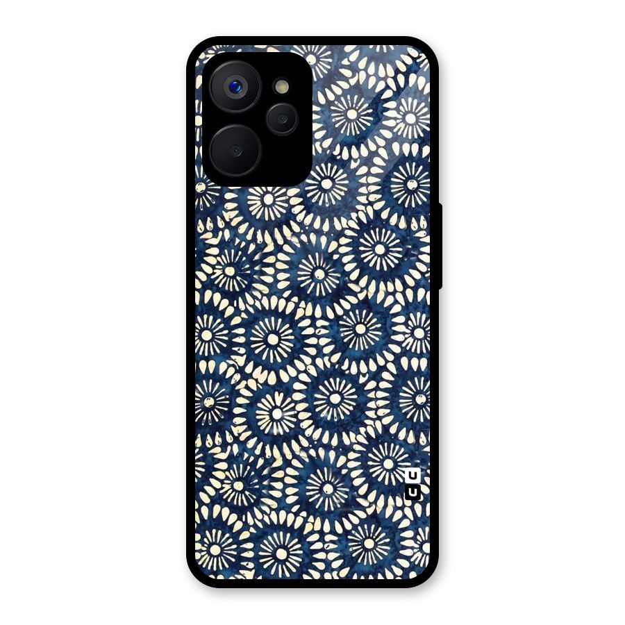 Pretty Circles Glass Back Case for Realme 9i 5G
