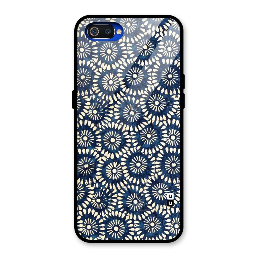 Pretty Circles Glass Back Case for Realme C2