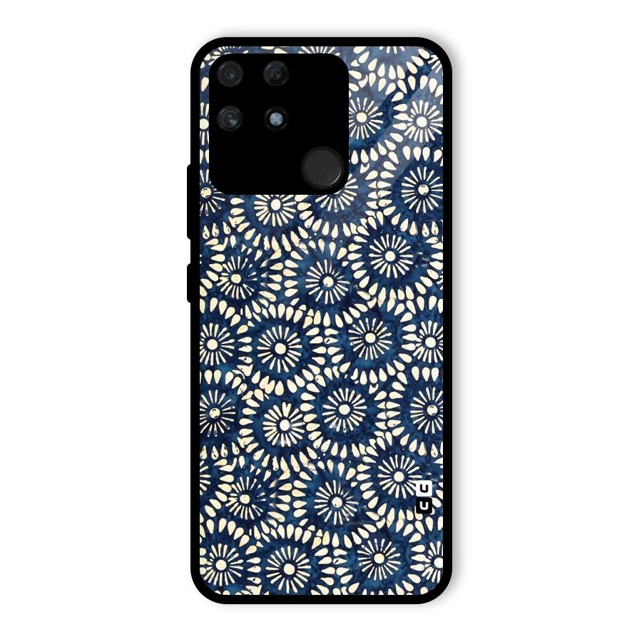 Pretty Circles Glass Back Case for Realme Narzo 50A