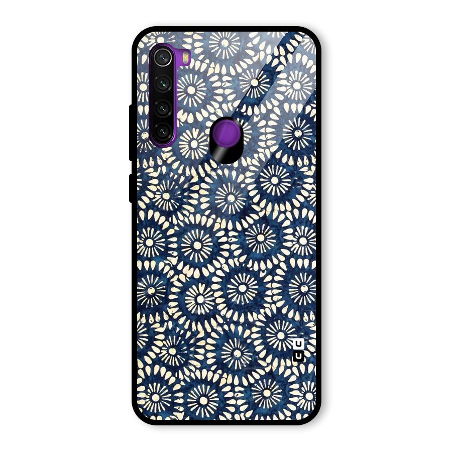 Pretty Circles Glass Back Case for Redmi Note 8