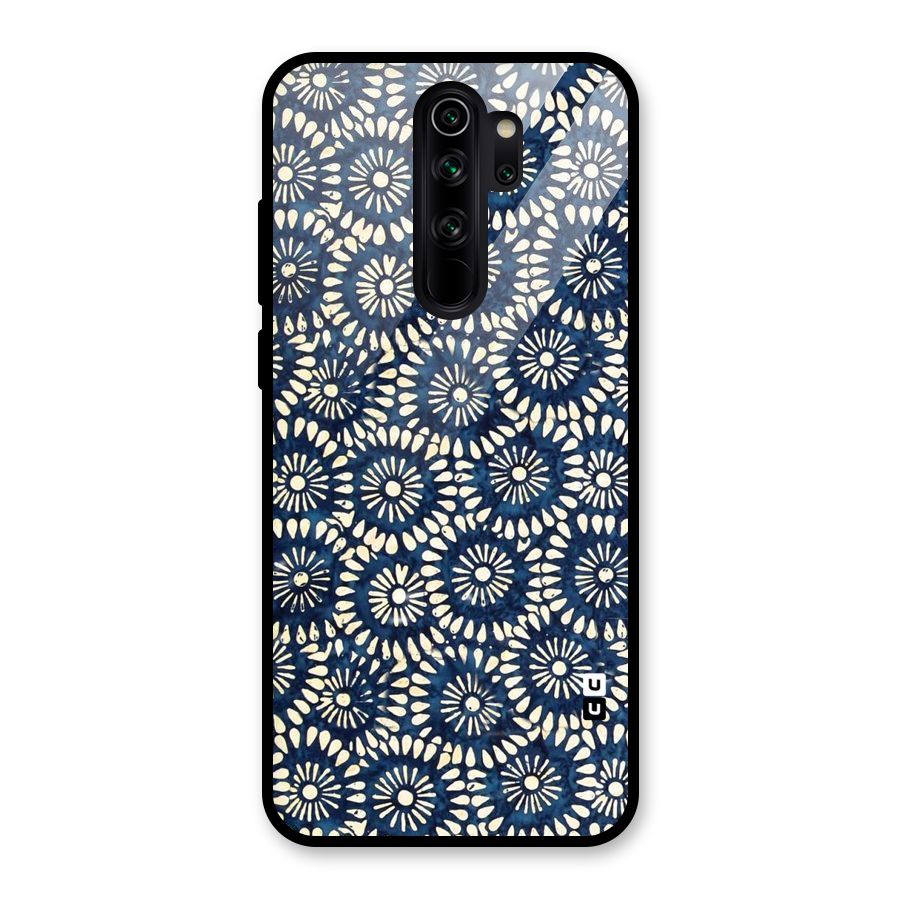 Pretty Circles Glass Back Case for Redmi Note 8 Pro