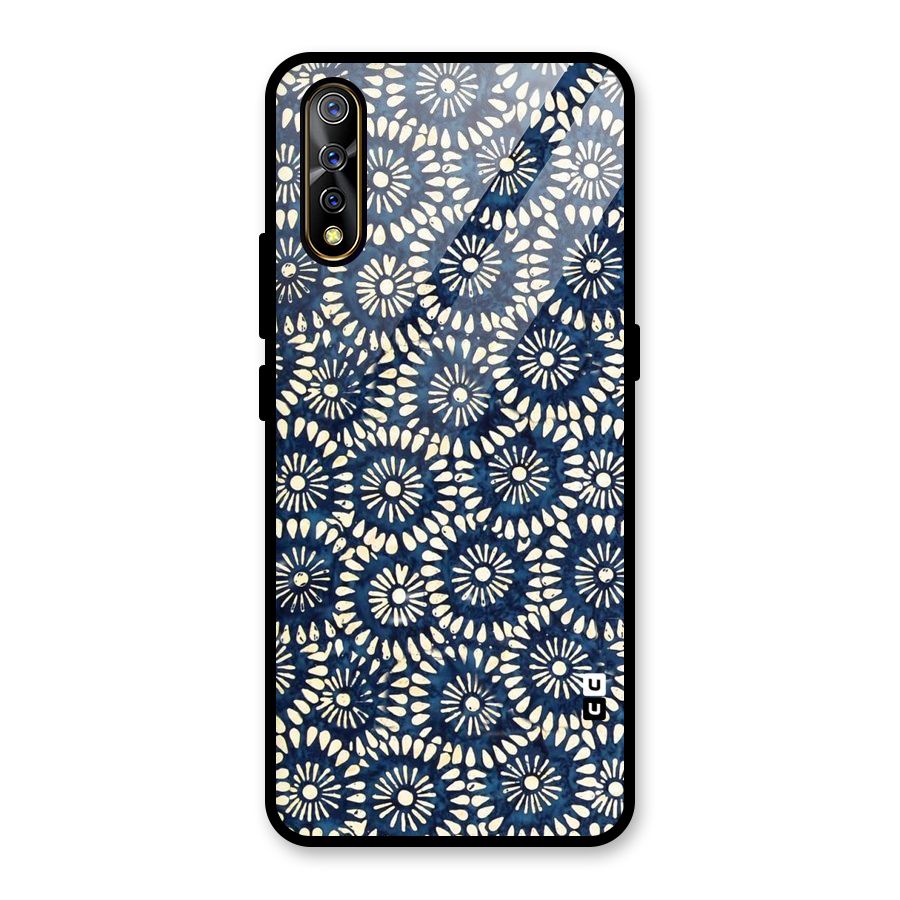 Pretty Circles Glass Back Case for Vivo S1