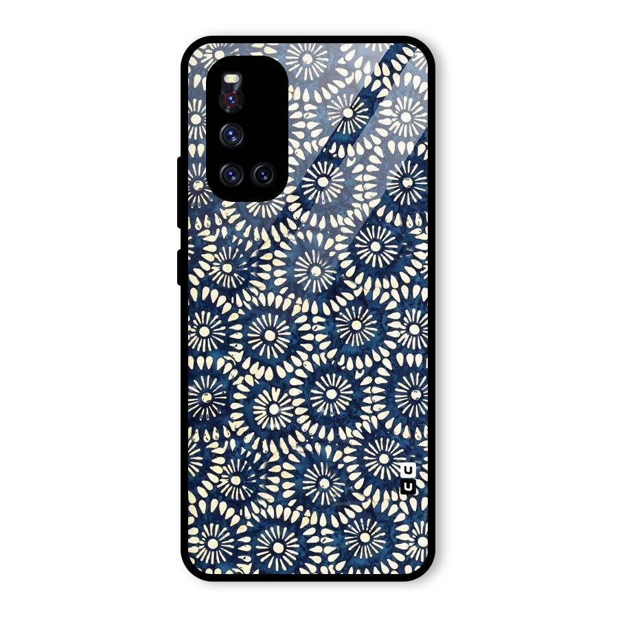 Pretty Circles Glass Back Case for Vivo V19