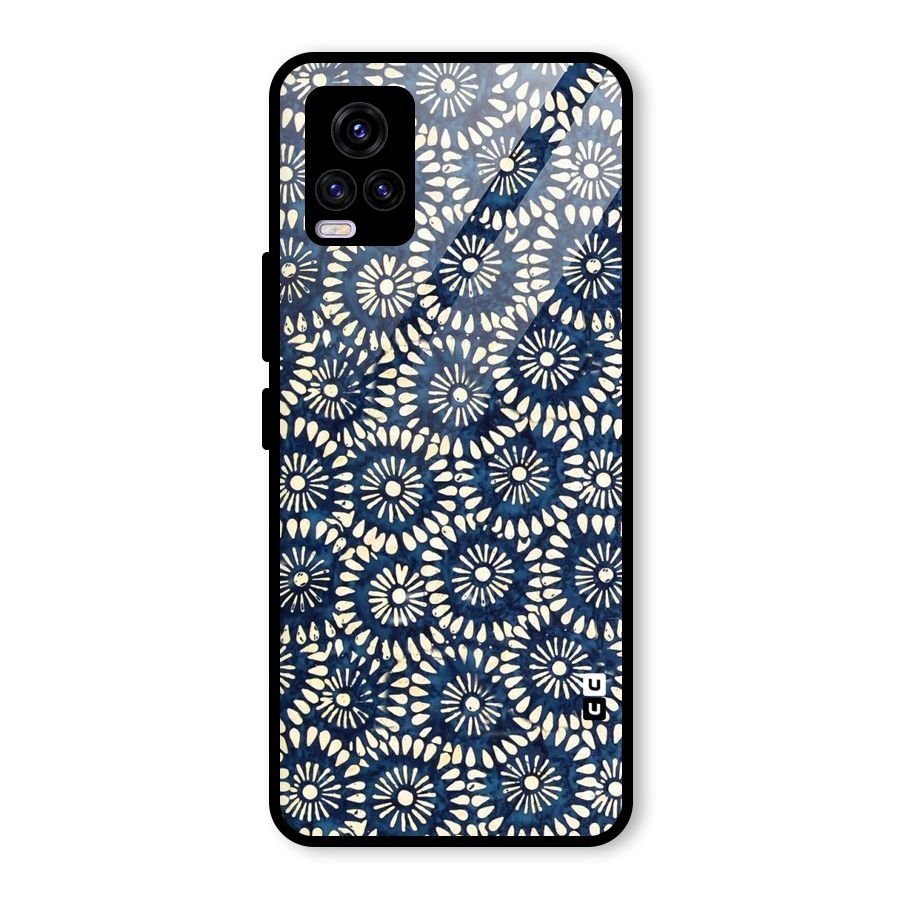 Pretty Circles Glass Back Case for Vivo V20