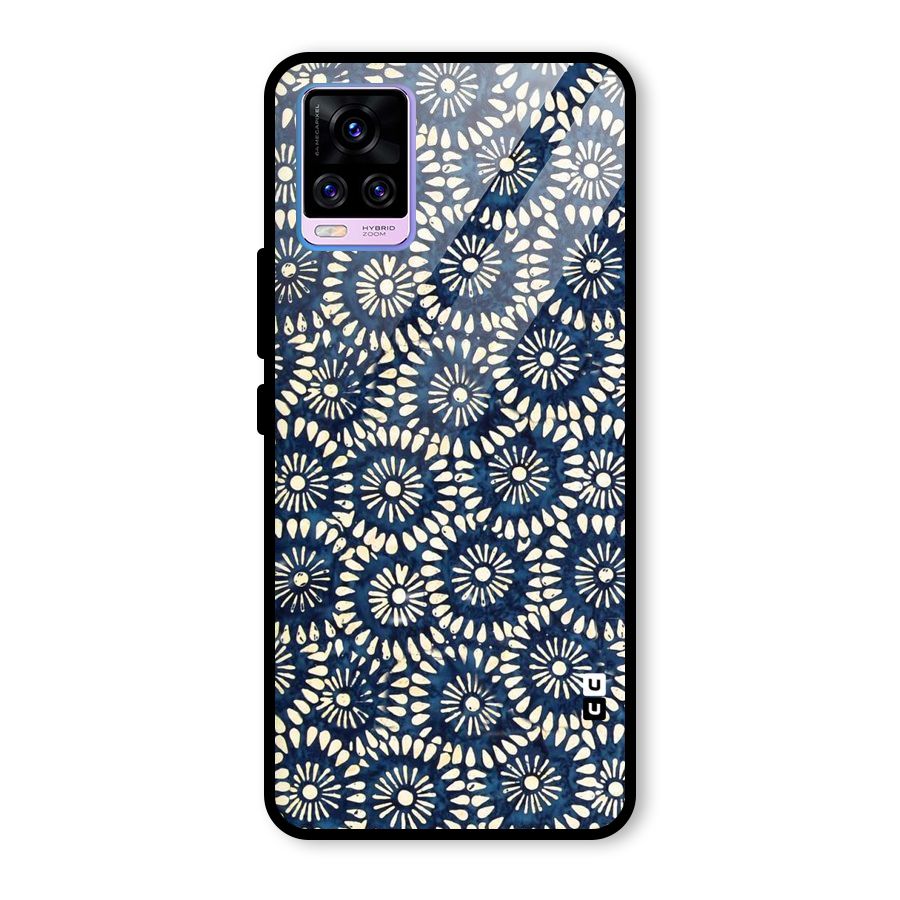 Pretty Circles Glass Back Case for Vivo V20 Pro