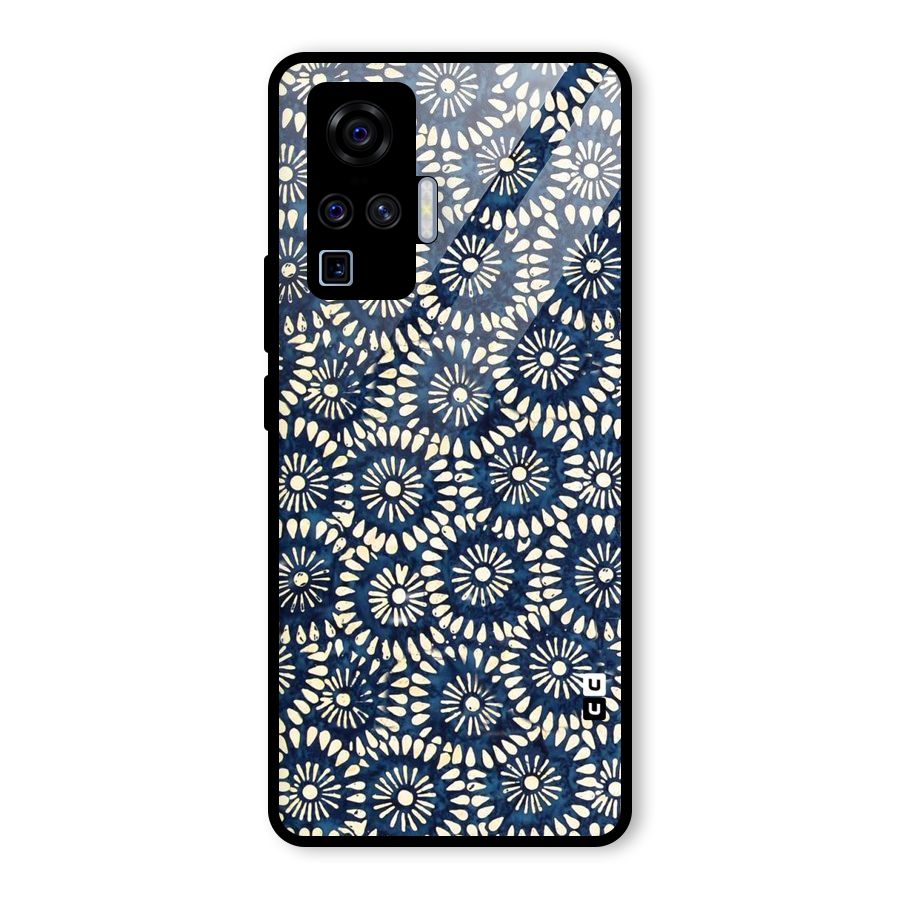 Pretty Circles Glass Back Case for Vivo X50 Pro
