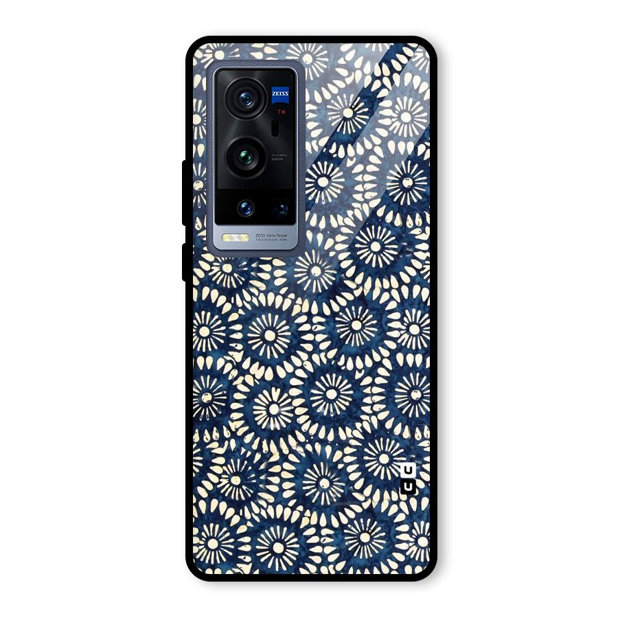 Pretty Circles Glass Back Case for Vivo X60 Pro Plus