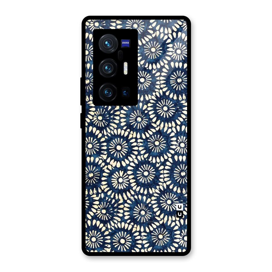 Pretty Circles Glass Back Case for Vivo X70 Pro Plus