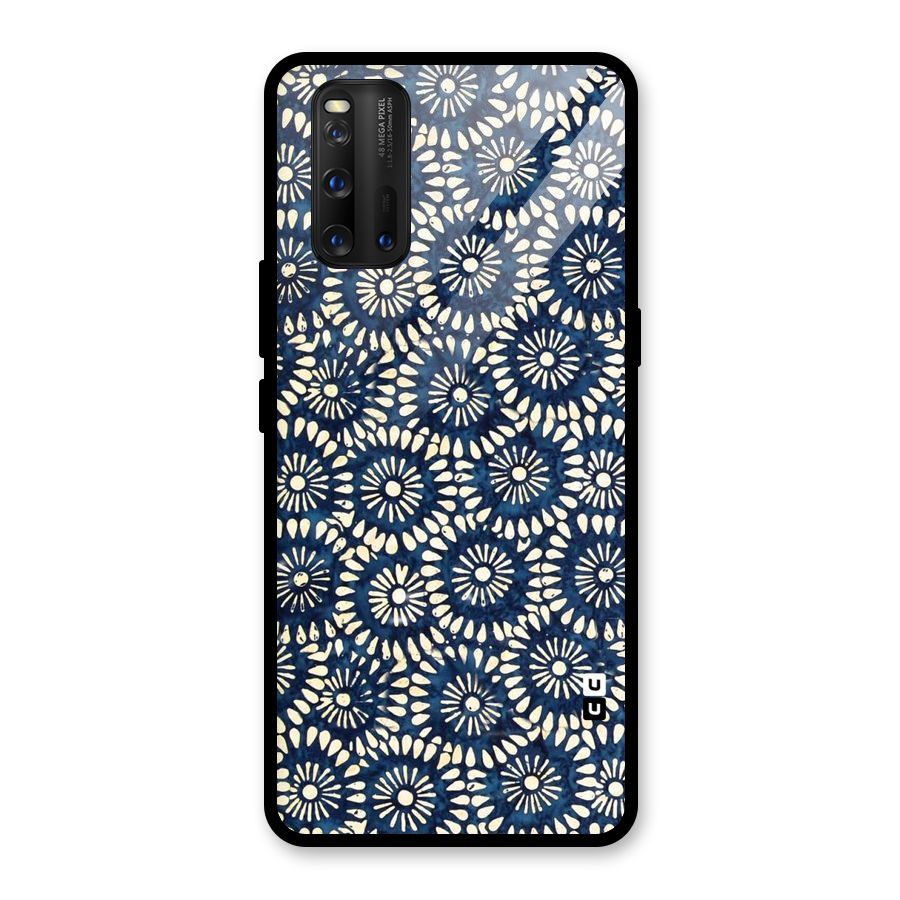 Pretty Circles Glass Back Case for Vivo iQOO 3