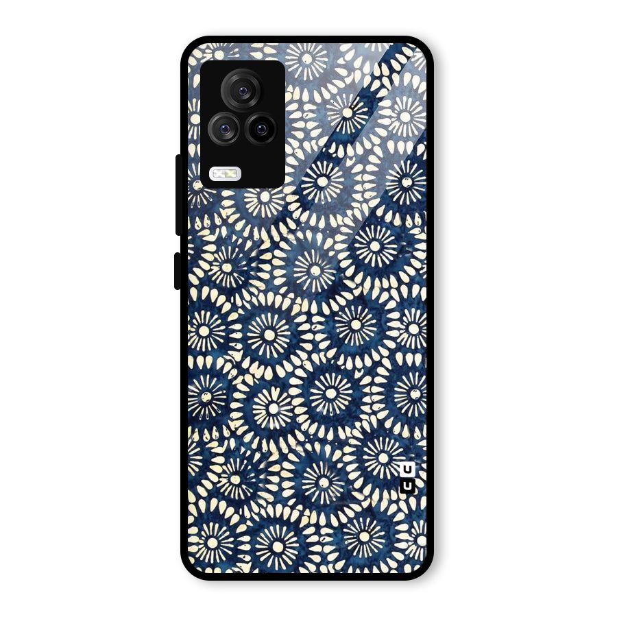 Pretty Circles Glass Back Case for Vivo iQOO 7 Legend 5G