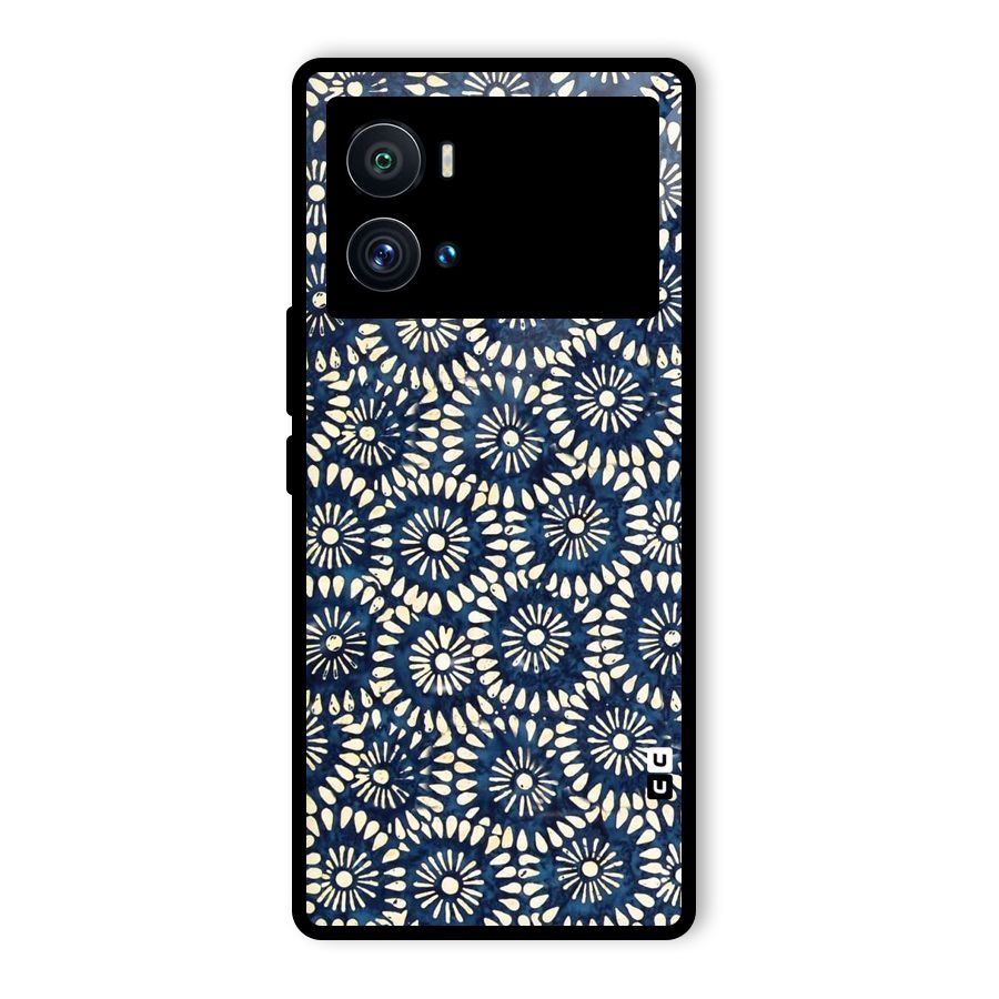 Pretty Circles Glass Back Case for Vivo iQOO 9 Pro