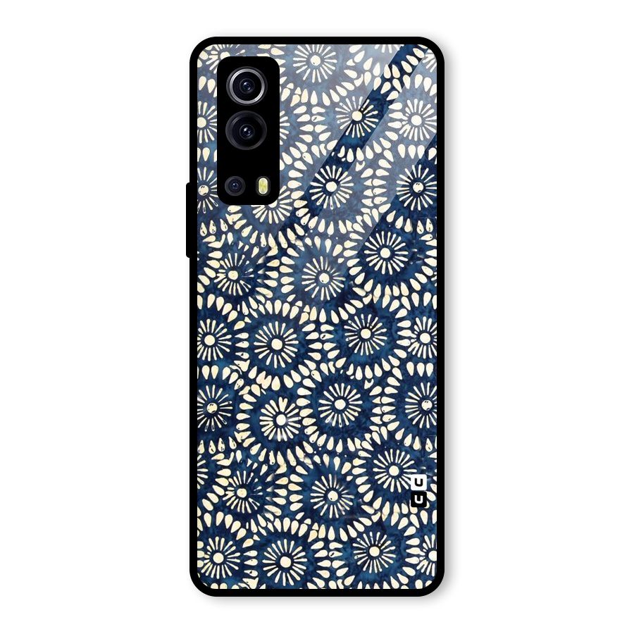 Pretty Circles Glass Back Case for Vivo iQOO Z3