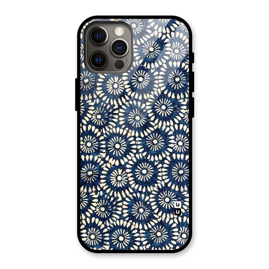 Pretty Circles Glass Back Case for iPhone 12 Pro