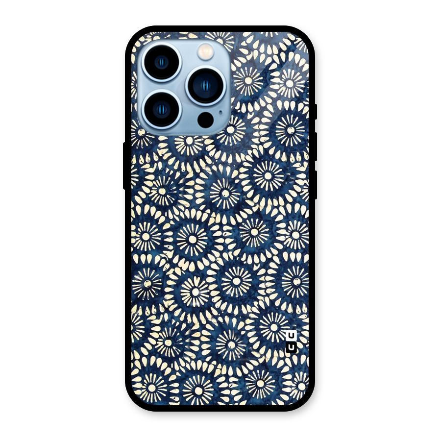 Pretty Circles Glass Back Case for iPhone 13 Pro