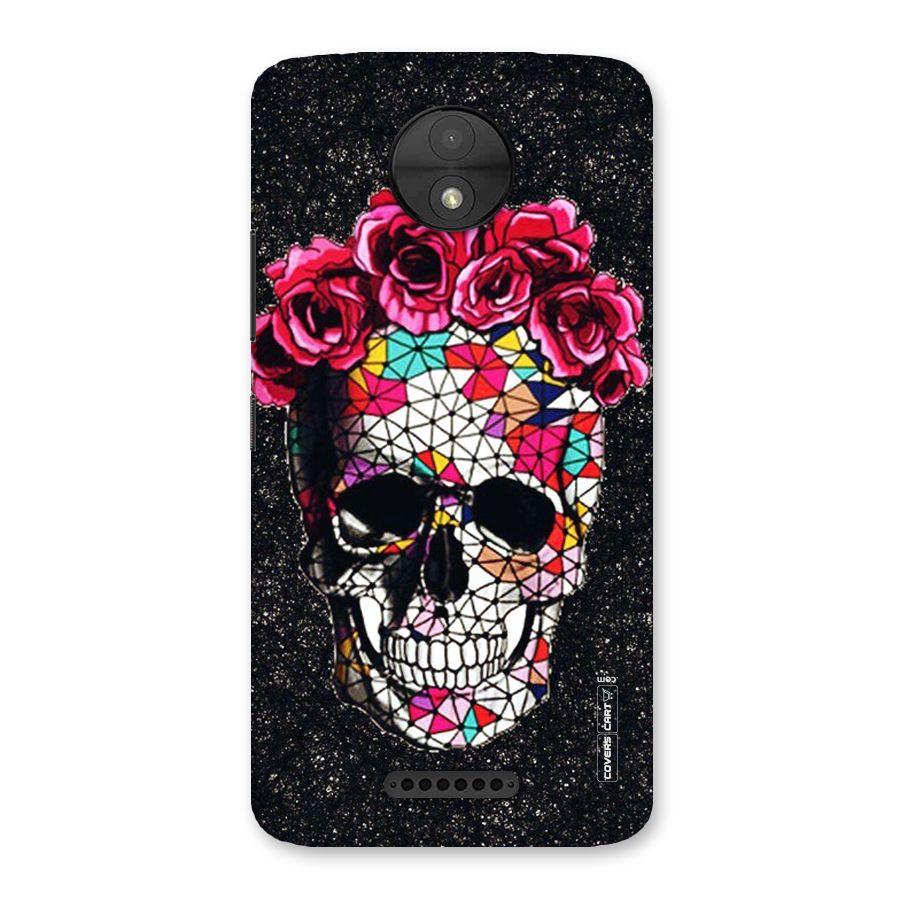 Pretty Dead Face Back Case for Moto C