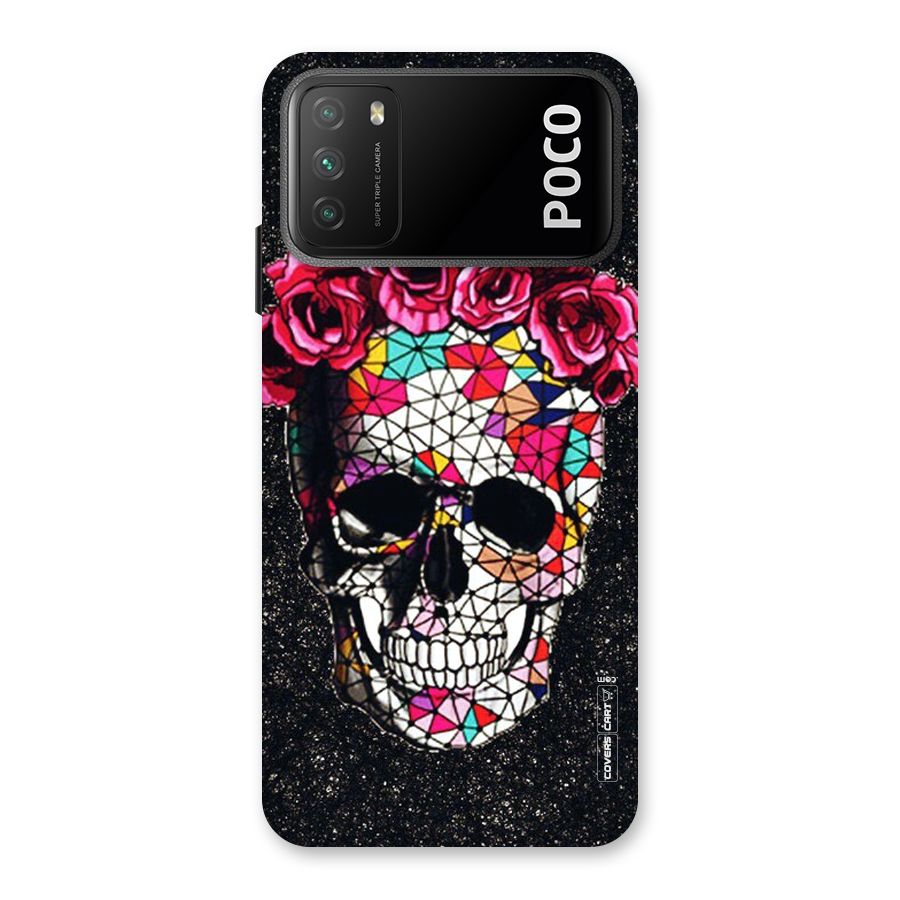 Pretty Dead Face Back Case for Poco M3