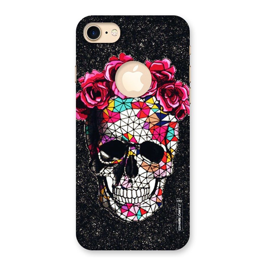 Pretty Dead Face Back Case for iPhone 8 Logo Cut