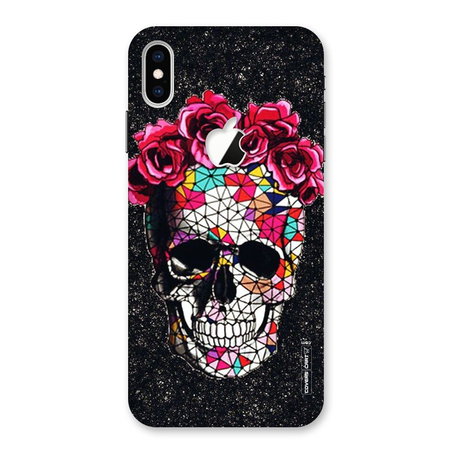 Pretty Dead Face Back Case for iPhone XS Max Apple Cut