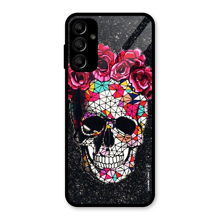 Pretty Dead Face Glass Back Case for Galaxy A14 5G
