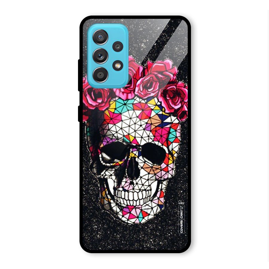 Pretty Dead Face Glass Back Case for Galaxy A52s 5G
