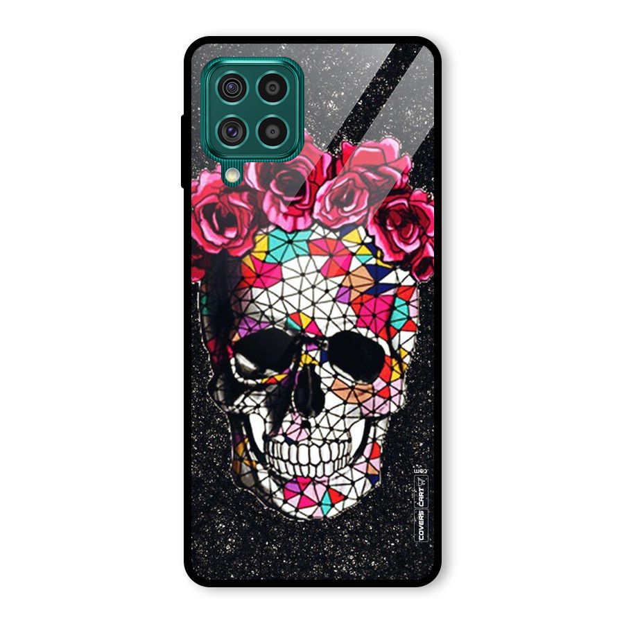 Pretty Dead Face Glass Back Case for Galaxy F62
