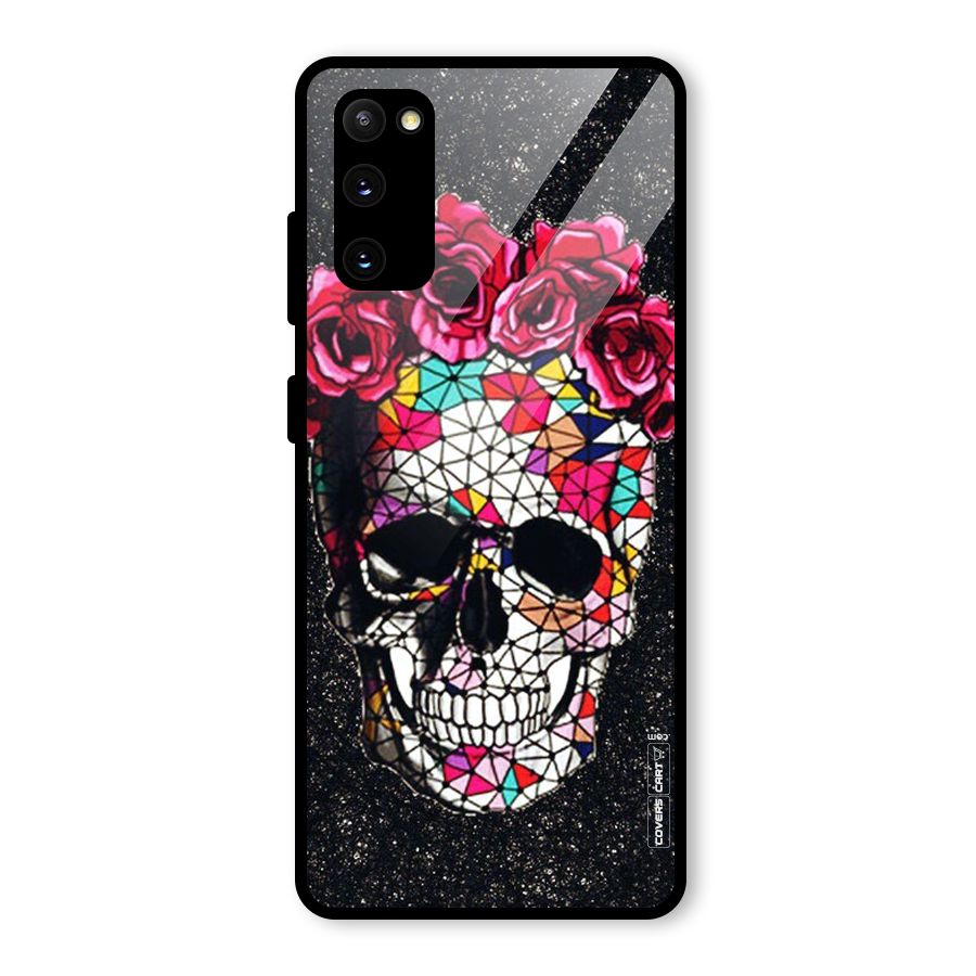 Pretty Dead Face Glass Back Case for Galaxy S20 FE 5G