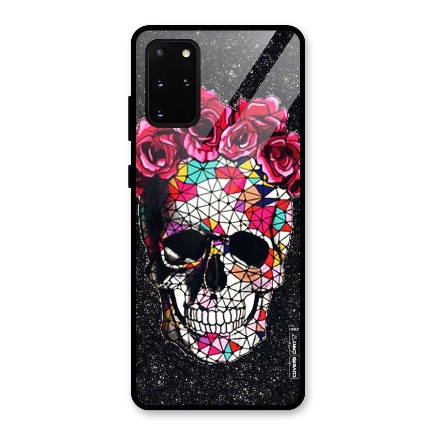 Pretty Dead Face Glass Back Case for Galaxy S20 Plus