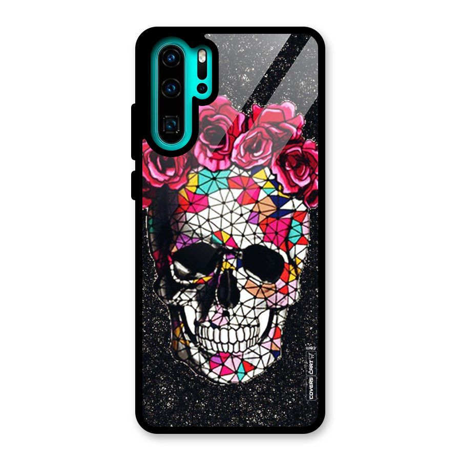 Pretty Dead Face Glass Back Case for Huawei P30 Pro