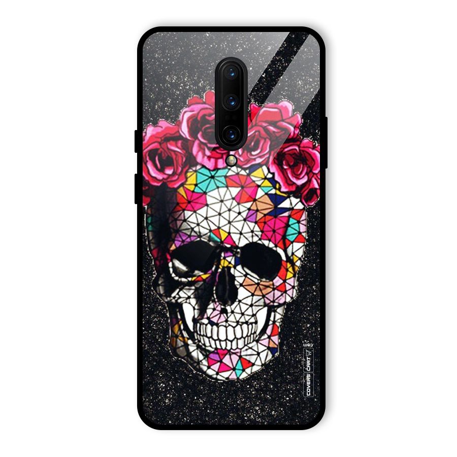 Pretty Dead Face Glass Back Case for OnePlus 7 Pro