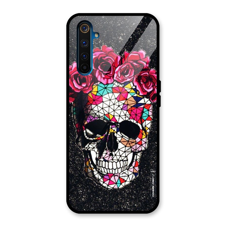 Pretty Dead Face Glass Back Case for Realme 6 Pro